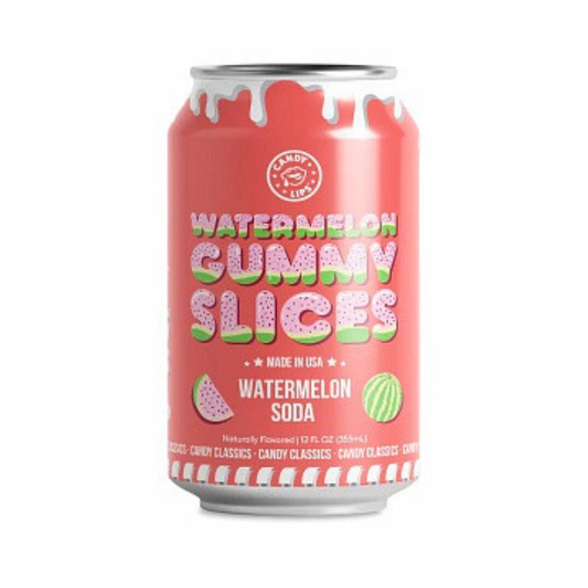 Candy Lips Watermelon Gummy Slices  355ML