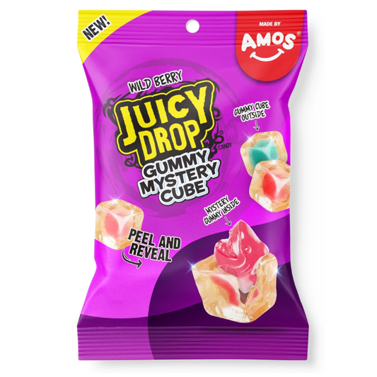 Juicy Drop Gummy Mystery Cube Wild Berry 142g