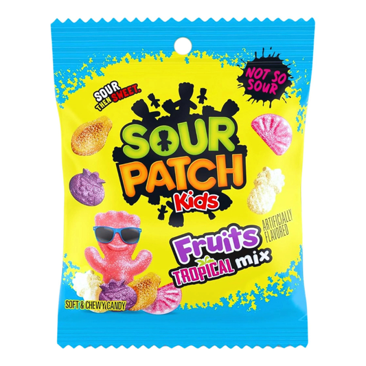 Sour Patch Fruits Tropical Mix 87 gr