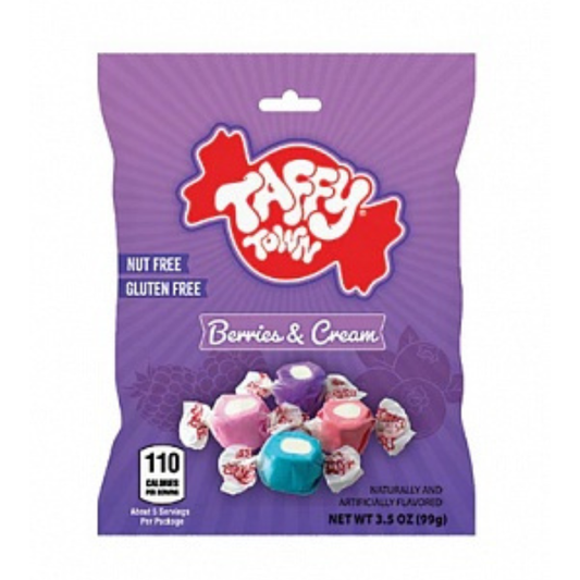 Taffy Town Berries & Cream 99g