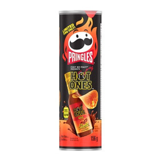 Pringles Hot Ones Los Calientes Rojo 156G