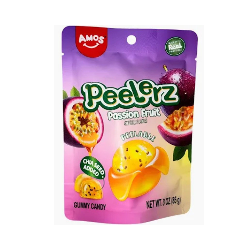 Amos Peelerz Gummy Passion Fruit 170g