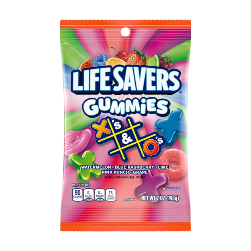 Lifesavers Gummies X's and O's 198g