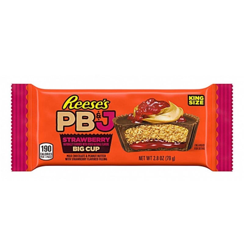 Reese's Big Cup PB&J Strawberry King Size