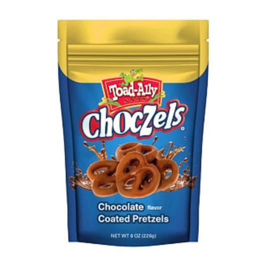 Toad-Ally Snax Choczels Milk Chocolate 226g