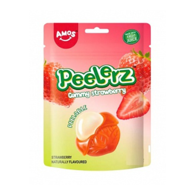 Amos Peelerz Gummy Strawberry 170g