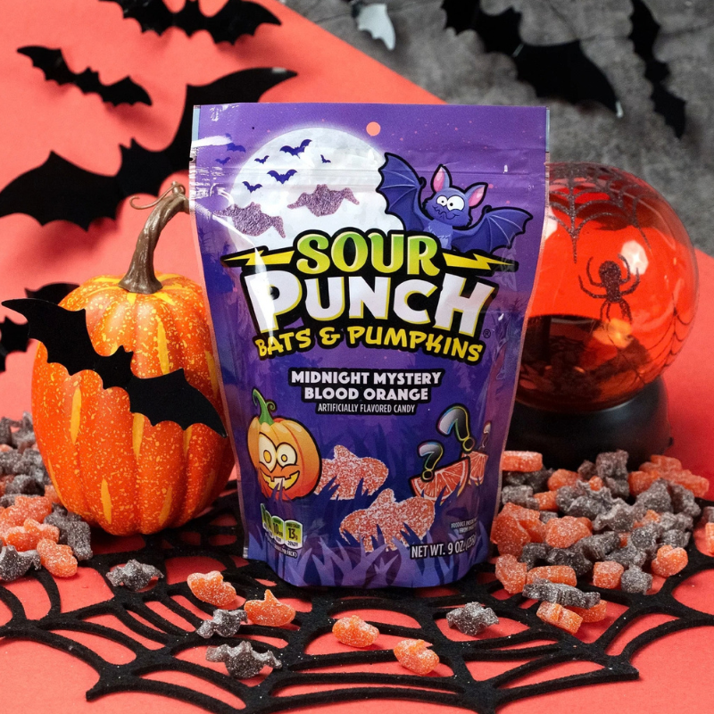Sour Punch Bats & Pumpkins 255g