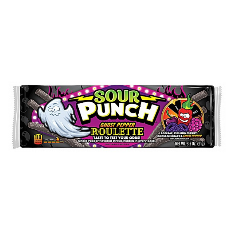 Sour Punch Ghost Pepper Roulette 91g