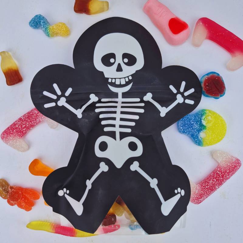 Halloween Skeleton Sweet Pouch