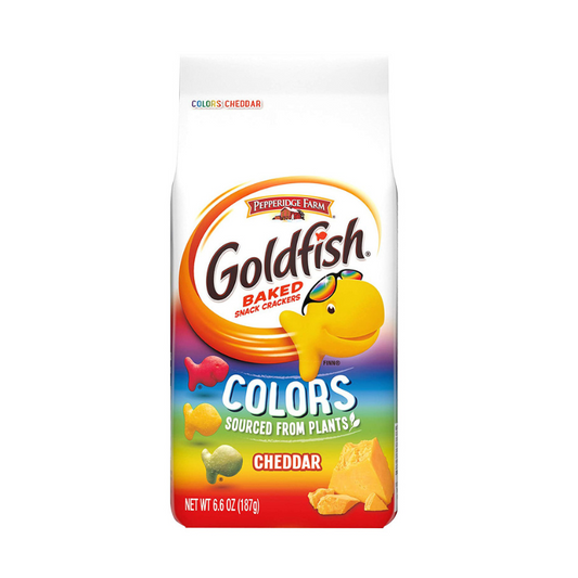 Pepperidge Farm Goldfish® Colors Cheddar Crackers 187g