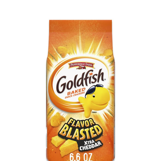 Pepperidge Farm Goldfish Blasted Xtra Cheddar Baked Crackers 187g