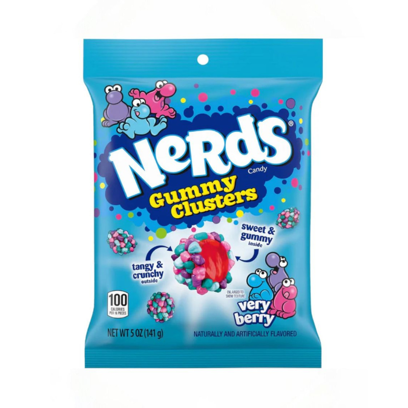 Nerds Gummy Clusters Very Berry (142g)