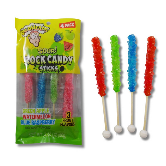 Warheads Sour! Rock Candy Sticks