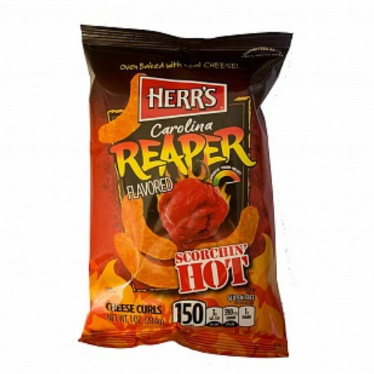 Herr's Baked Cheese Curls Carolina Reaper 28g