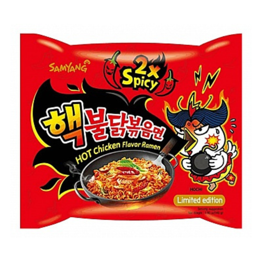 Samyang Buldak Instant Noodles Extra Hot Chicken 140G