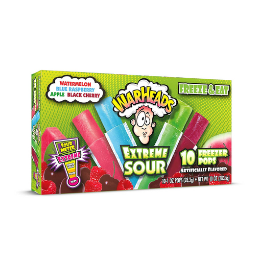 Warheads Extreme Sour Pops 283g