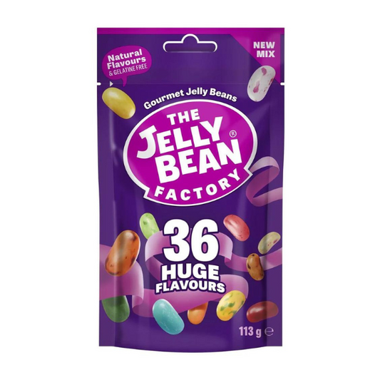 The Jelly Bean Factory 36 Flavours Pouch 113g