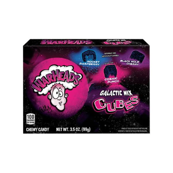 Warheads Galactic cubes 99g