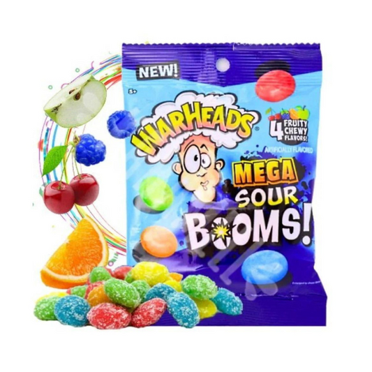 Warheads - Sour Boom Fruits Chews