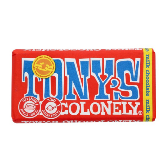 Tony's Chocolonely Milk Chocolate 180G