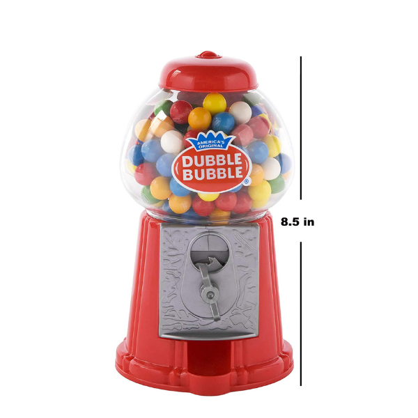 Classic Red Dubble Bubble Gumball Machine