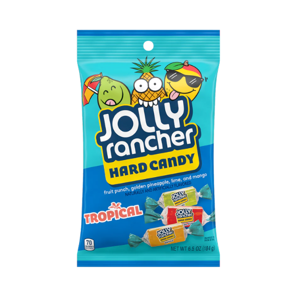 Jolly Rancher Tropical Hard Candy 184g