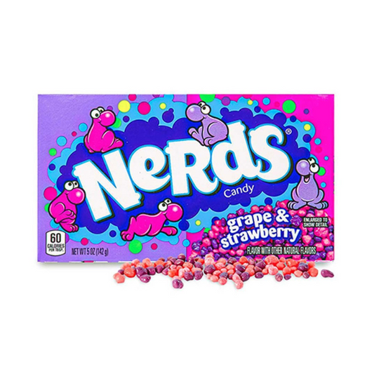 Nerds Grape & Strawberry Candy Theater Box 141g