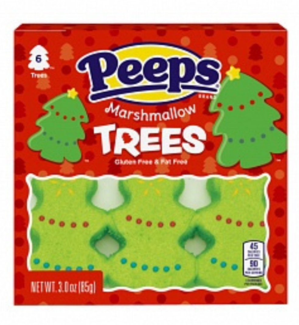 Peeps Marshmallow Christmas Trees 6-Pack