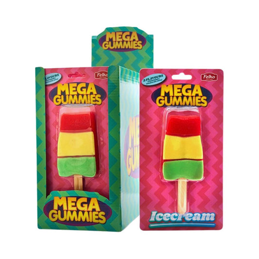 Mega Gummies Ice Cream 120g