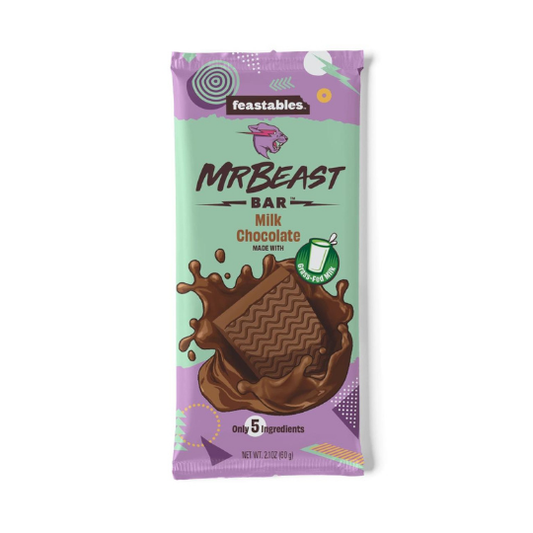 Feastables MrBeast Bar Milk Chocolate 60g