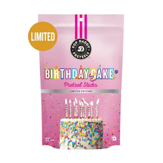 Pop Daddy Birthday Cake Pretzel Sticks 212G