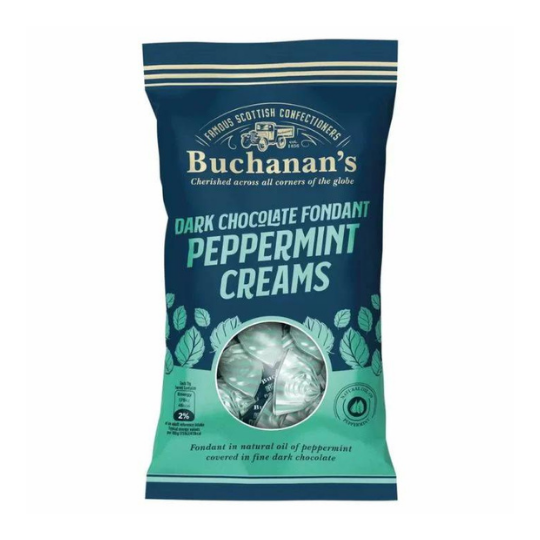 Buchanan's Dark Chocolate Fondant Peppermint Creams 120g