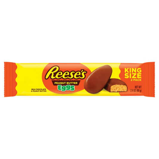 Reese's Peanut Butter Eggs 2 Pack King Size 68g