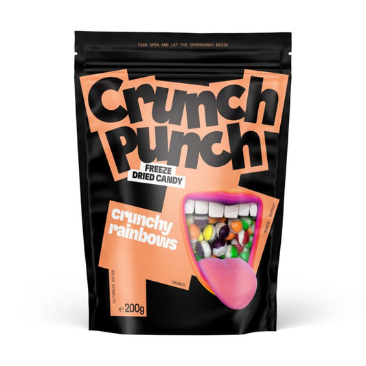 FREEZE DRIED CANDY. Crunch Punch Crunchy Rainbow 200g