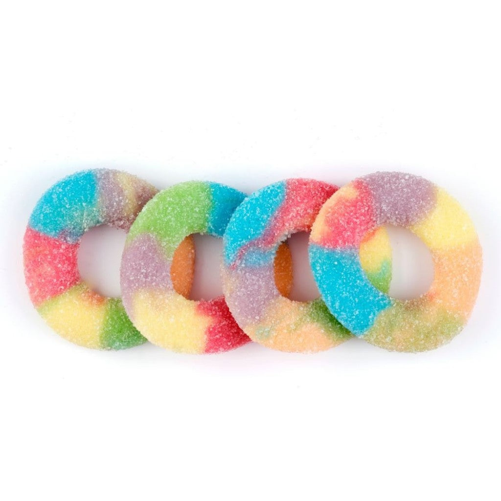 Fizzy Rainbow Rings