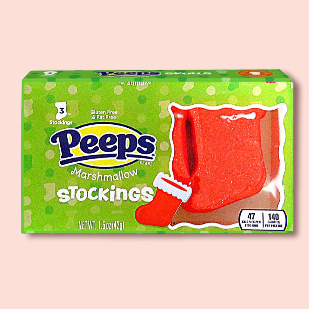Marshmallow Peeps stockings 3 Pack Tray